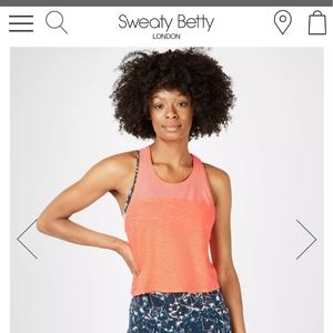 Sweaty Betty Breeze Short Running Tank